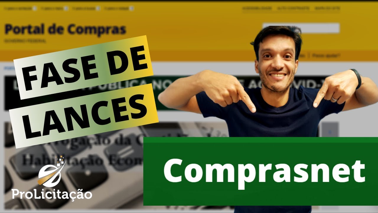 FASE DE LANCES NO COMPRASNET DISPUTA ABERTO/FECHADO