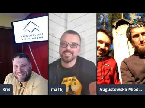 Pierwszy live: degustacja "Dzikie pszczoly" i goście