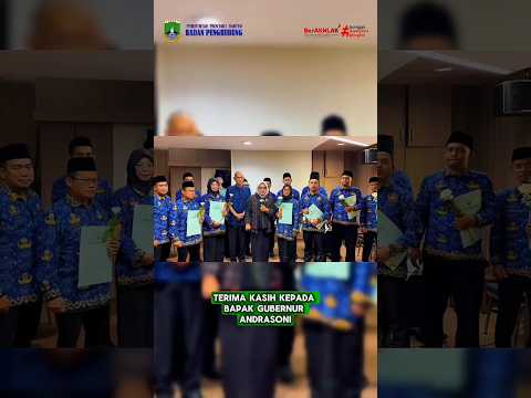    Pelantikan dan penyerahan Surat Keputusan PPPK di Badan Penghubung Provinsi Banten