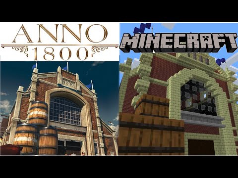 Minecraft: Epic Anno 1800 Port, Part 1(Timelapse!)