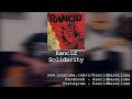 Rancid - Solidarity Bass Cover
