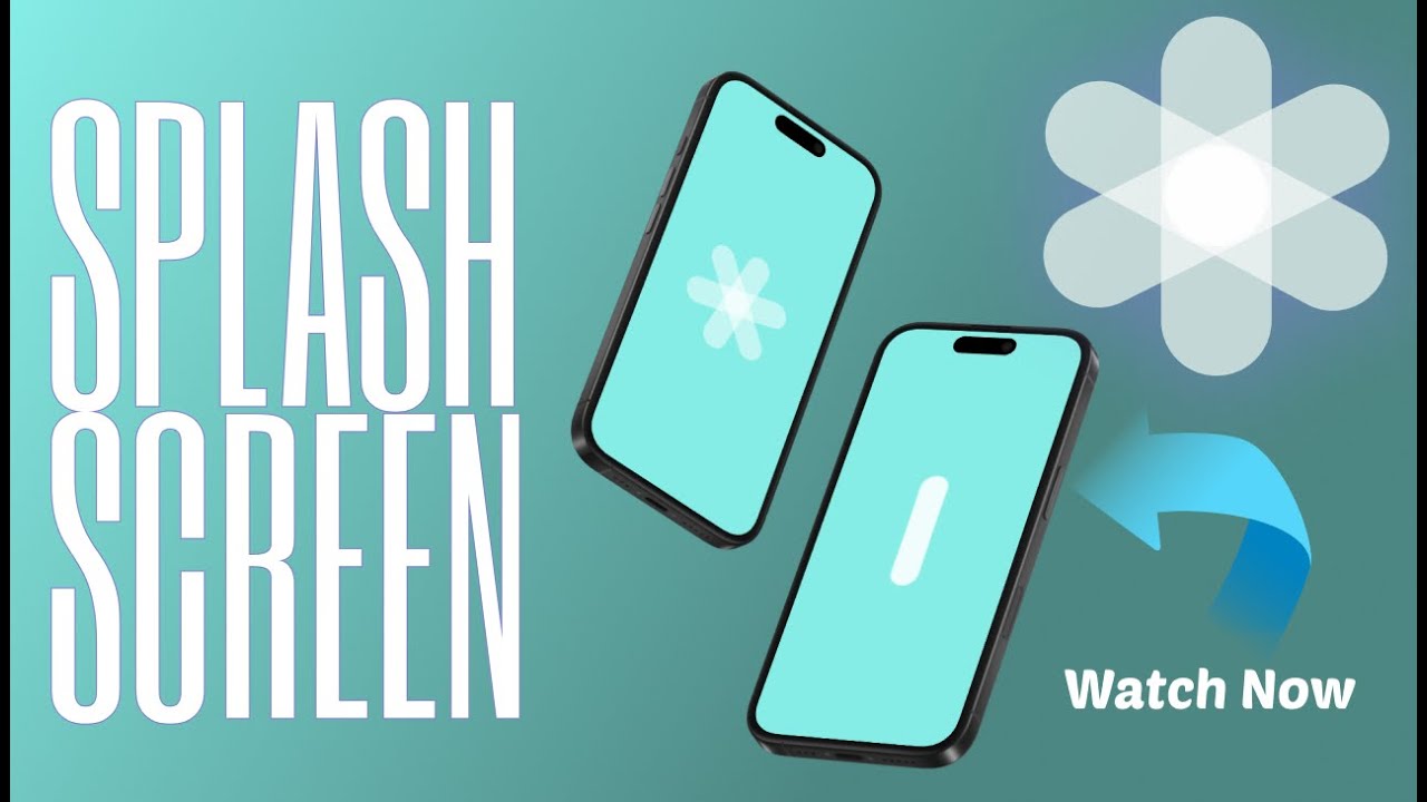 Modern Splash Screen UI Design | Figma Mobile App Concept full Tutorial