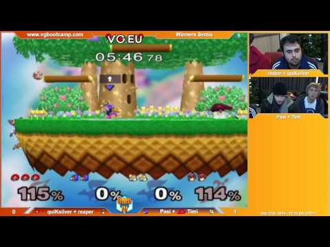 OMD#4 - quiKsilver & reaper Vs. Pasi & VDJ | Timi - Winners Semis - Melee