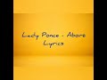 Lady Ponce - Aboré (Lyrics)