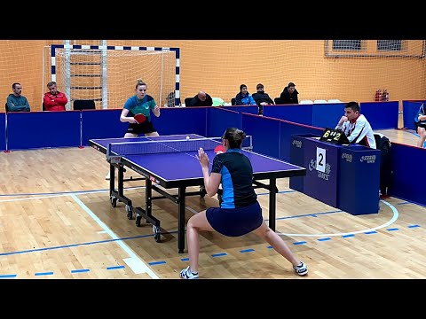 Table Tennis Bulgarian Premier League | Women | M. Dimova vs. M. Stoyanova | Season 20/21