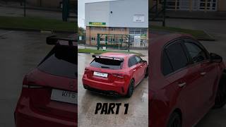 Mercedes A35 AMG 🔥 Diffuser &amp; Exhaust Upgrade | Part 1 | KITS UK #automobile #cartok #mechanic