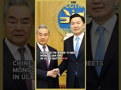Chinese FM Wang Yi meets Mongolian PM in Ulan Bator