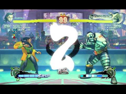 Ultra Street Fighter IV battle: Rose vs Zangief(KKZMANIAC)