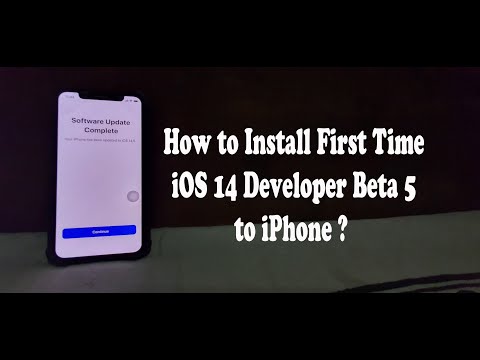 iOS 14 Developer Beta 5 Released - How to Install First Time to iPhone?