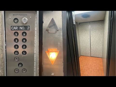 CREEPY Westinghouse Traction Elevators @ Master Hall Apartments - Madison, WI.