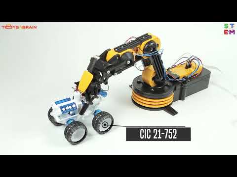 Робот-манипулятор на батарейках, STEM-конструктор CIC 21-535N Превью 8