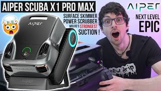 2025's Best All-Round Pool Cleaning Robot! - Aiper Scuba X1 Pro Max Review & Test (Next Level Power)