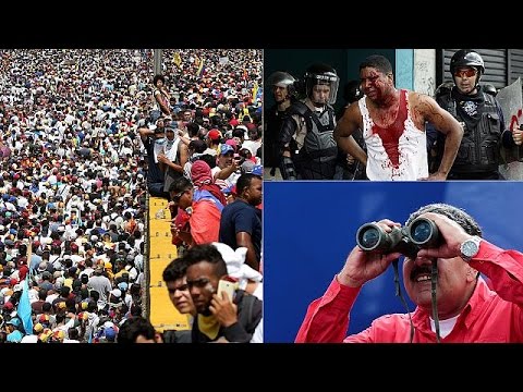 فنزويلا سقوط ثلاثة قتلى في مظاهرات المعارضة الاربعاء منهم جندي