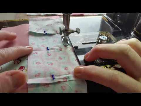 Using the Singer Featherweight Accurate Seam Guide (with pins)