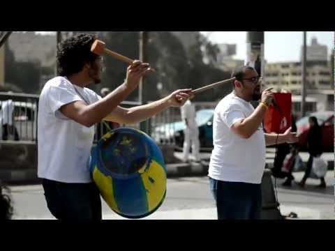 El Zabaleen live street performance in Zamalek (pt2)