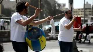 El Zabaleen live street performance in Zamalek (pt2)