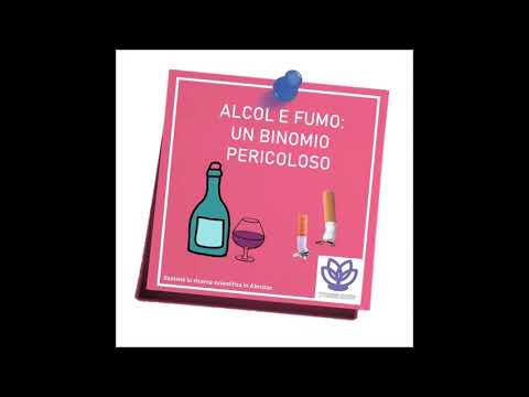 Alcol e Fumo: due abitudini estremamente dannose per la nostra salute.