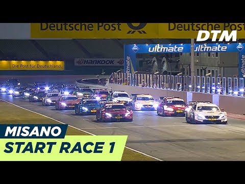 Start Race 1 - DTM Misano 2018