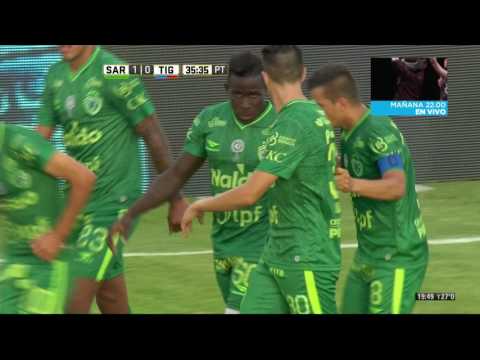 Campeonato de Primera División – Fecha 13 – Tigre vs Sarmiento - 1er gol Sarmiento