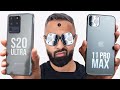 Samsung Galaxy S20 Ultra vs iPhone 11 Pro Max Samsung Galaxy S20 Ultra vs iPhone 11 Pro Max
