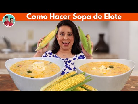 Como hacer una Deliciosa SOPA DE ELOTE *para Calentar Tus Tripitas 🤭*