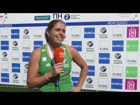 Irish Captain Katie Mullan on winning the EuroHockey Championship Qualifiers.