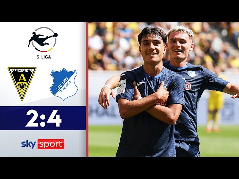 6 Tore und Platzverweis! | Alemannia Aachen - TSG Hoffenheim II | Highlights - 3. Liga 2025/26
