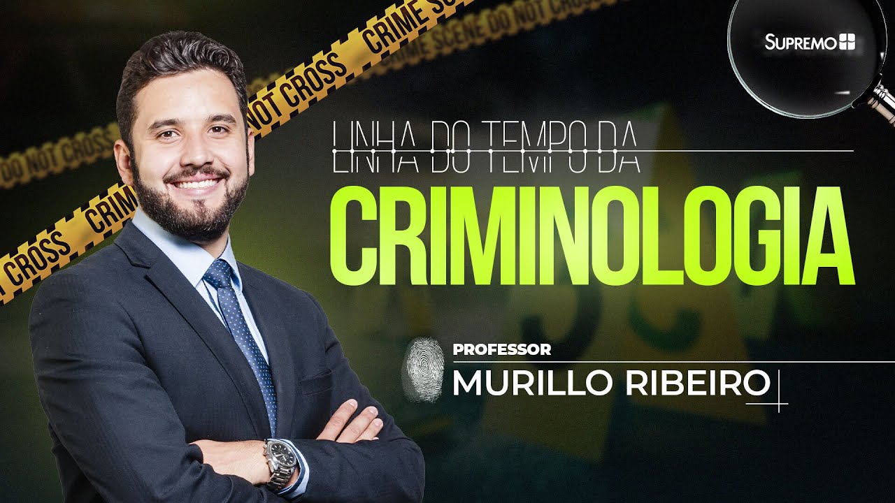 Linha do Tempo da CRIMINOLOGIA | Prof. Murillo Ribeiro