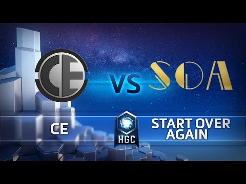 HGC China - Phase 1 - Game 2 - SoA vs CE
