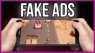 The Insidious World of Fake Mobile Game Ads