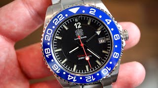 La Touraine Voyager Automatic GMT Great Value $400 GMT Seiko NH34