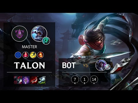 Talon Bot vs Kai'Sa - EUNE Master Patch 10.15