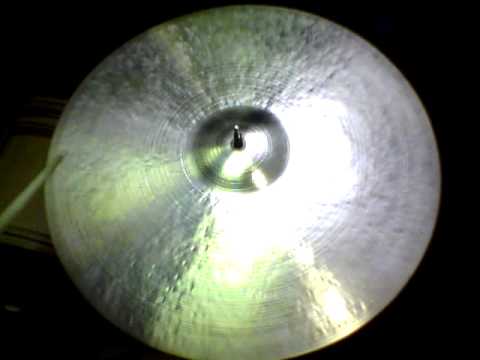 22 Kontroversia Ride, 2257g - Handcrafted cymbals by Craig Lauritsen.MOV
