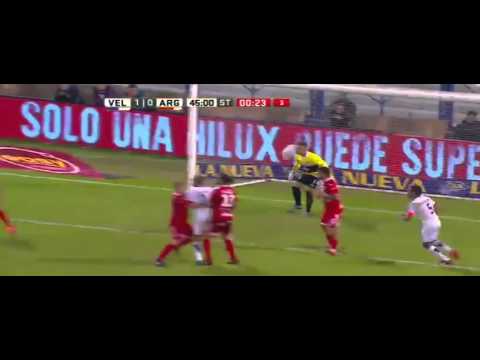 Gol de Lautaro Giannetti - Velez Sarsfield 1 Vs 0 Argentinos Jrs - Fecha 12 - Liga Argentina