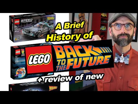 Review of Every LEGO DeLorean Time Machine; A LEGO Back to the Future Look Back