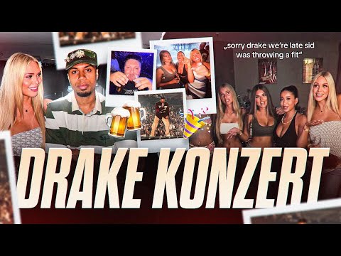 DRAKE DIREKT VOR MIR!😱 B2B Drake Konzert Vlog (bisschen eskaliert..)🍾