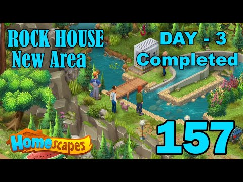 Homescapes New Area Rock House - Day 3 Completed - Part 157