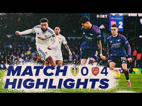 Leeds United 0-4 Arsenal | Premier League highlights
