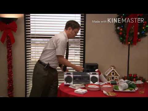 Rock of the Christmas dwight