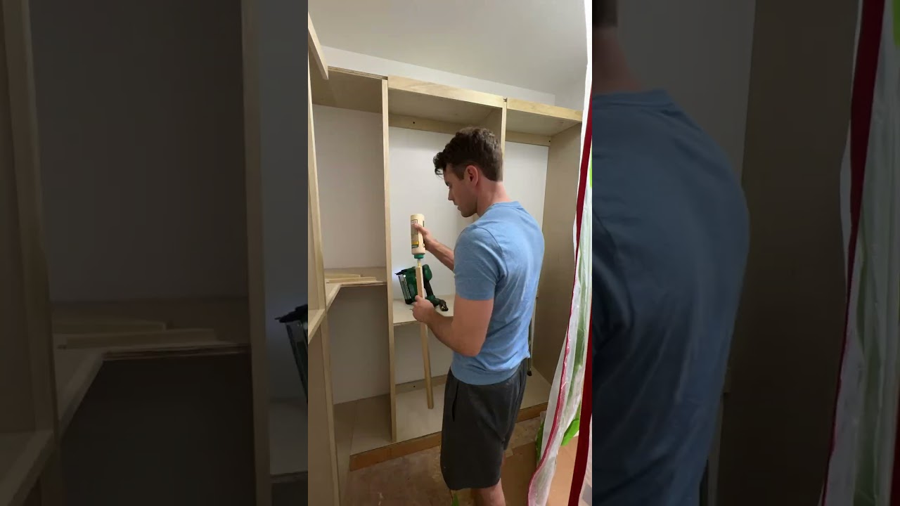 You can build a custom closet #construction #carpenter #custom #closet #howto #build #diy #remodel
