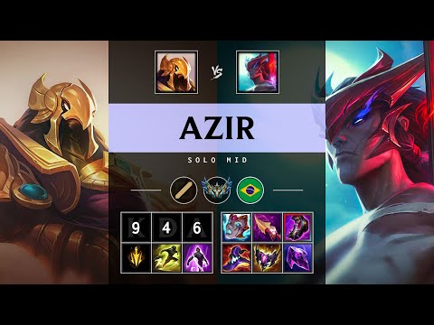 Azir Mid vs Yone - BR Challenger Patch 25.07
