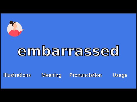 EMBARRASSED - Meaning and Pronunciation