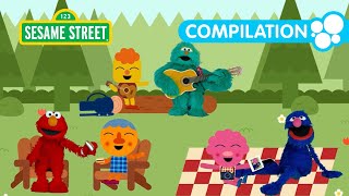 Summer Camp Fun with Elmo and Friends! | 1+ HOUR of Sesame Street Songs