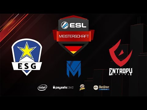 CS:GO - Euronics Gaming vs. Entropy Gaming - ESL Sommermeisterschaft 2018 - Tag 9 - Cache