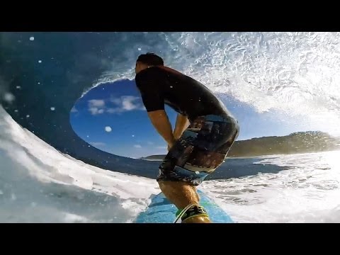 Kalani Chapman GoPro Angle at Pipeline