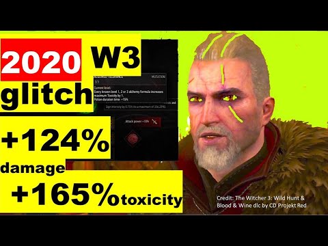 Witcher 3 Glitch BOOSTS power by 124% and Toxicity by 165% #witcher3 #thewitcher