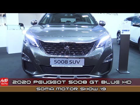 2020 Peugeot 5008 GT Blue HDI - Exterior And Interior - Sofia Motor Show 2019