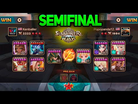 SWC2020 Americas Cup. KENBALLER vs POPOPANDA. SEMIFINAL - Summoners War