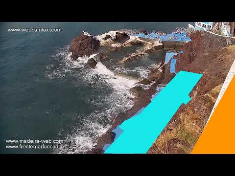 LIVE Cam: Doca do Cavacas Pools by Frente MarFunchal | Madeira-Web