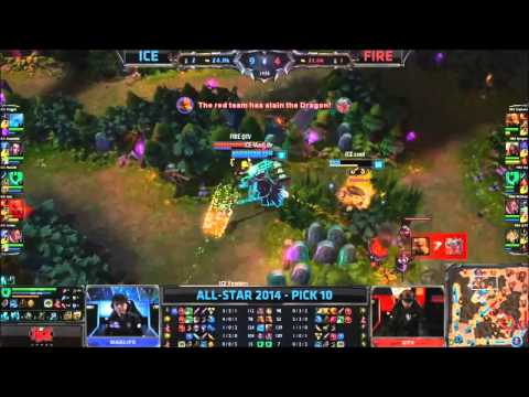 Madlife Thresh Highlights - Team Ice vs Team Fire - All Star 2014 - League of Legends